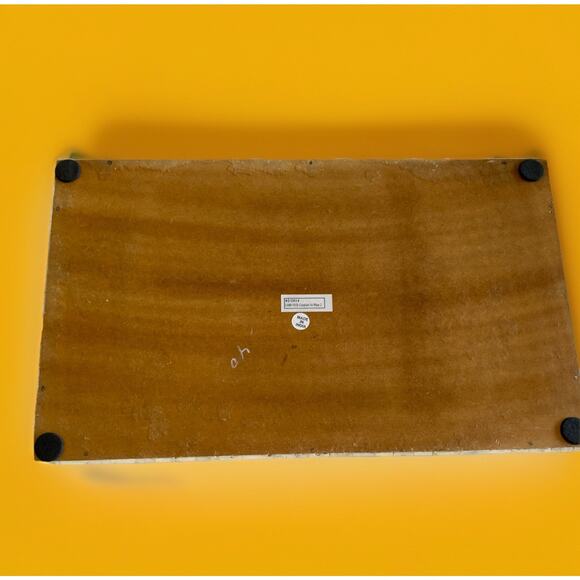 Artisans Bone Ikat Decorative Serving Tray Made In India 9"x15" - Picture 3 of 3